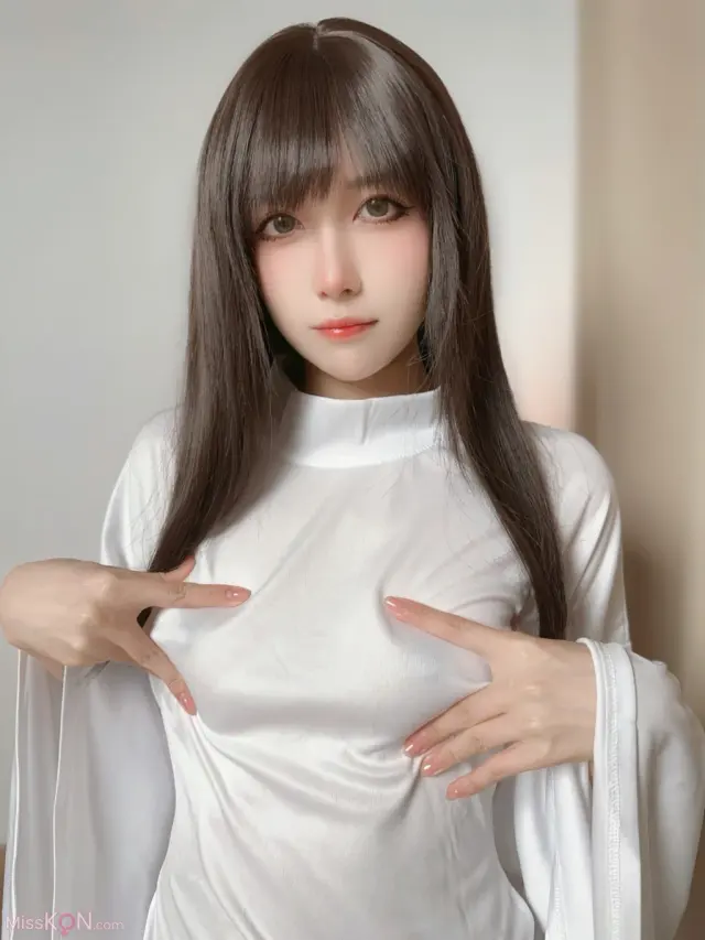 Coser@布丁大法 (Pudding Dafa): 万圣节 幽灵小姐 (90 photos + 6 videos)