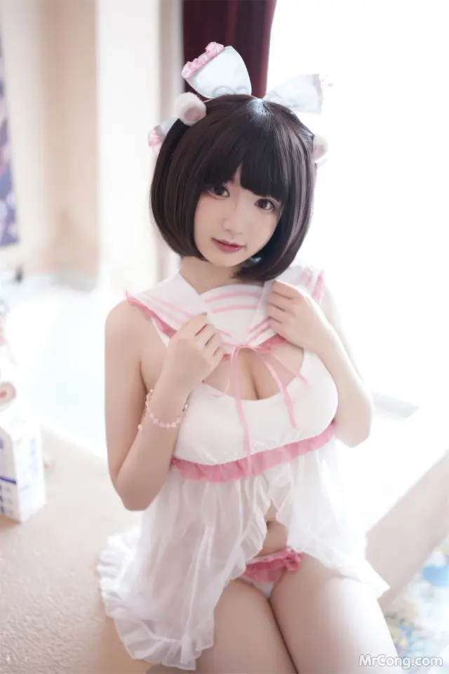Coser@雪晴Astra (雪晴嘟嘟) Vol.046: 浴缸牛奶 (62 photos)