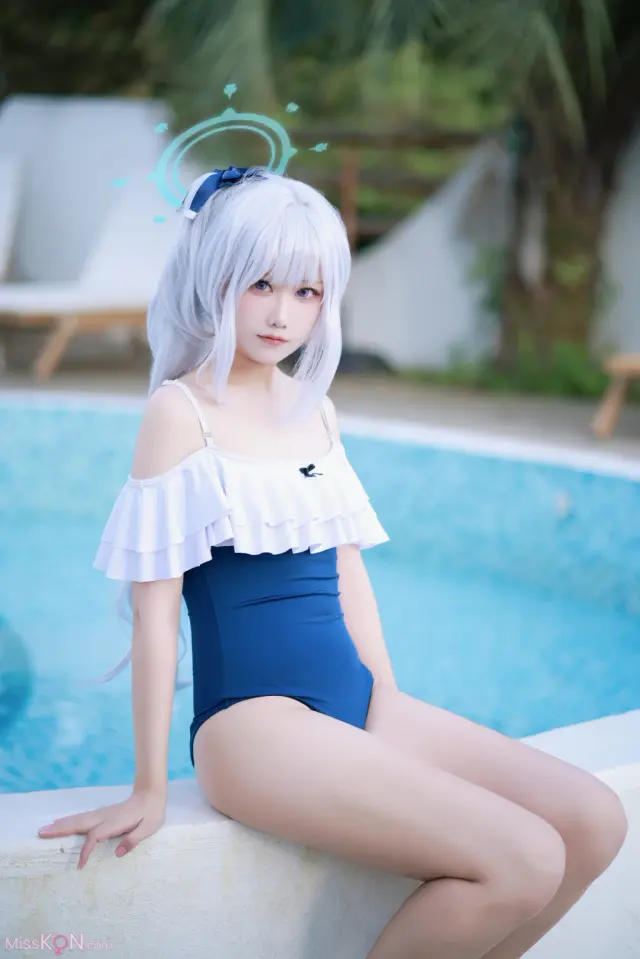 Coser@lunananya: 宫子泳装 (20 photos)