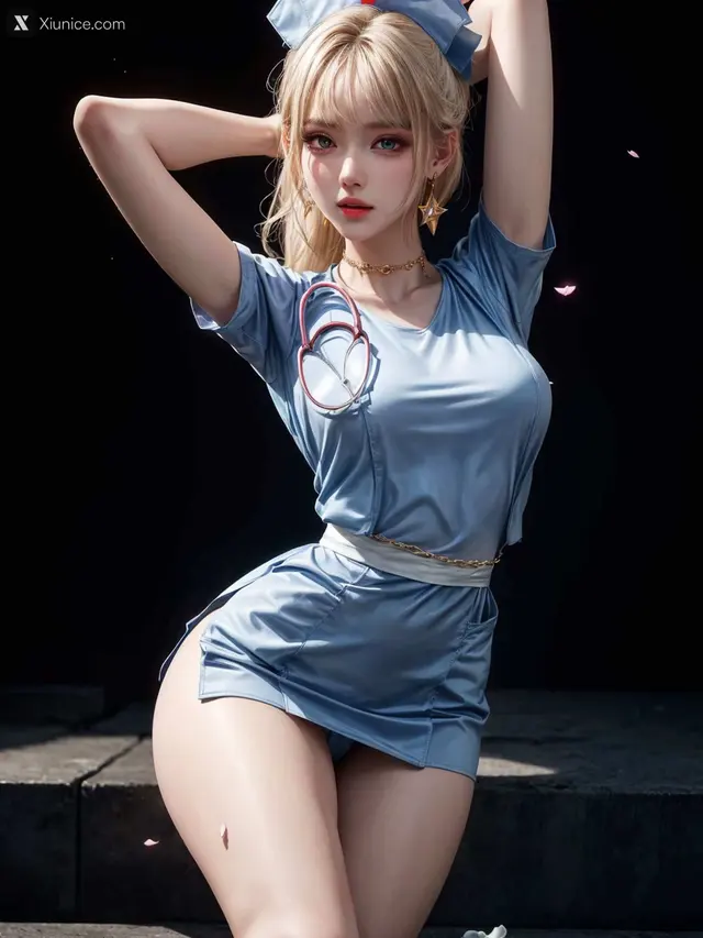 AI Girl – kaiysx作品 – Sexy nurse (78 photos)