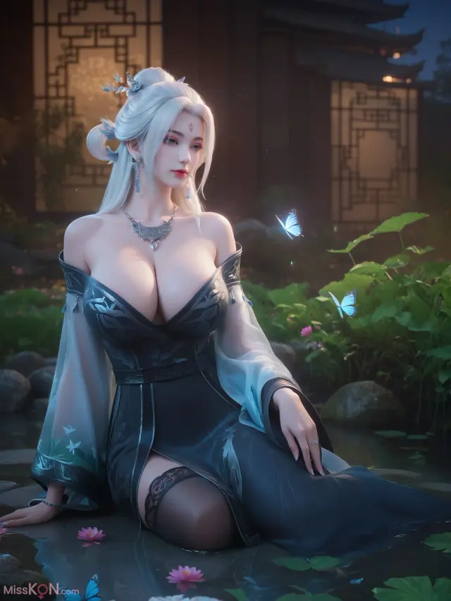 [AI Generated] 盘发小白 (61 photos)
