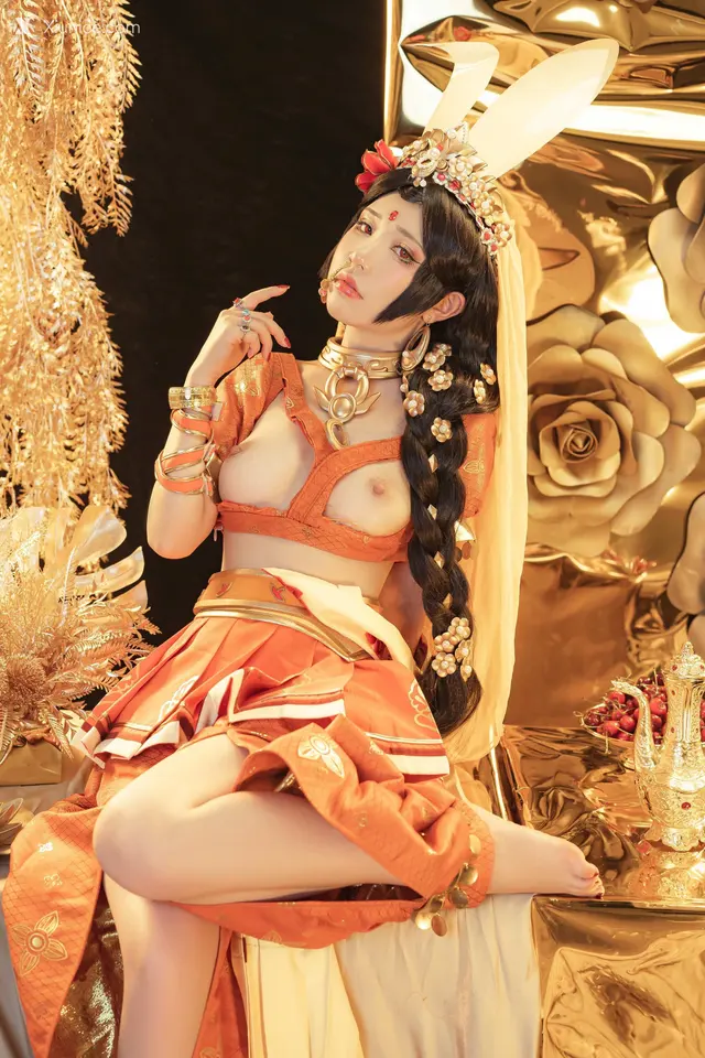 Coser@爆机少女喵小吉 (Nekokoyoshi): 天竺少女 (168 photos)