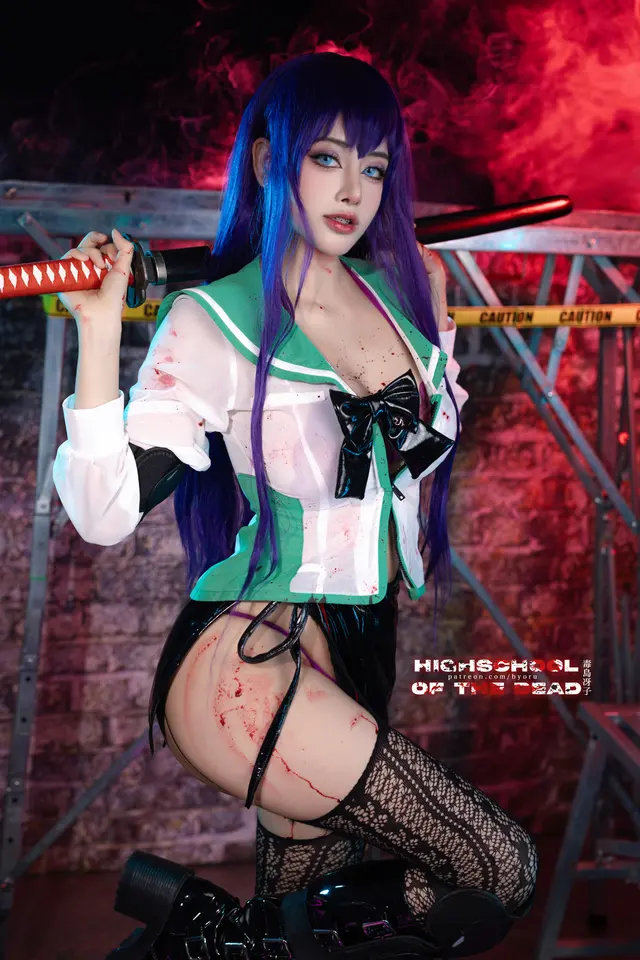 Coser@Byoru: Saeko Busujima (48 photos)