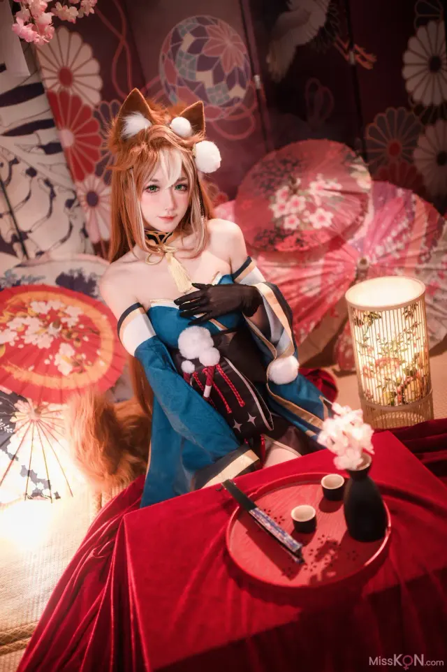 Coser@阿包也是兔娘: 原神 希娜小姐 (42 photos)