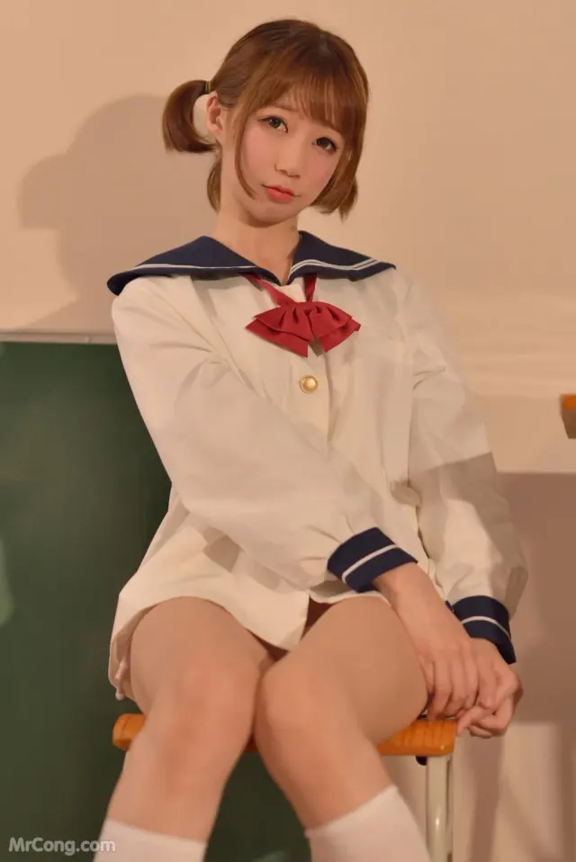 Coser@NAGISA魔物喵: 生理课 (151 photos)