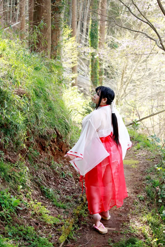 Coser@蝶月真綾: 裏巫女の遊穢れ (199 photos)