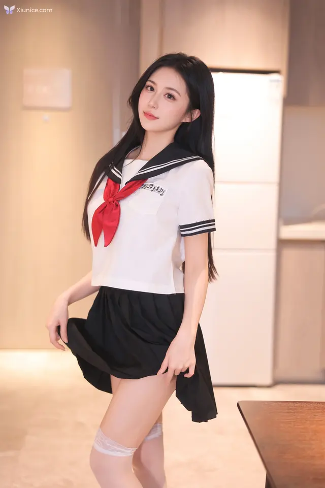 [XR Uncensored] shelly诗莉吖: R18 秀人网模特 JK学生装 (81 photos)