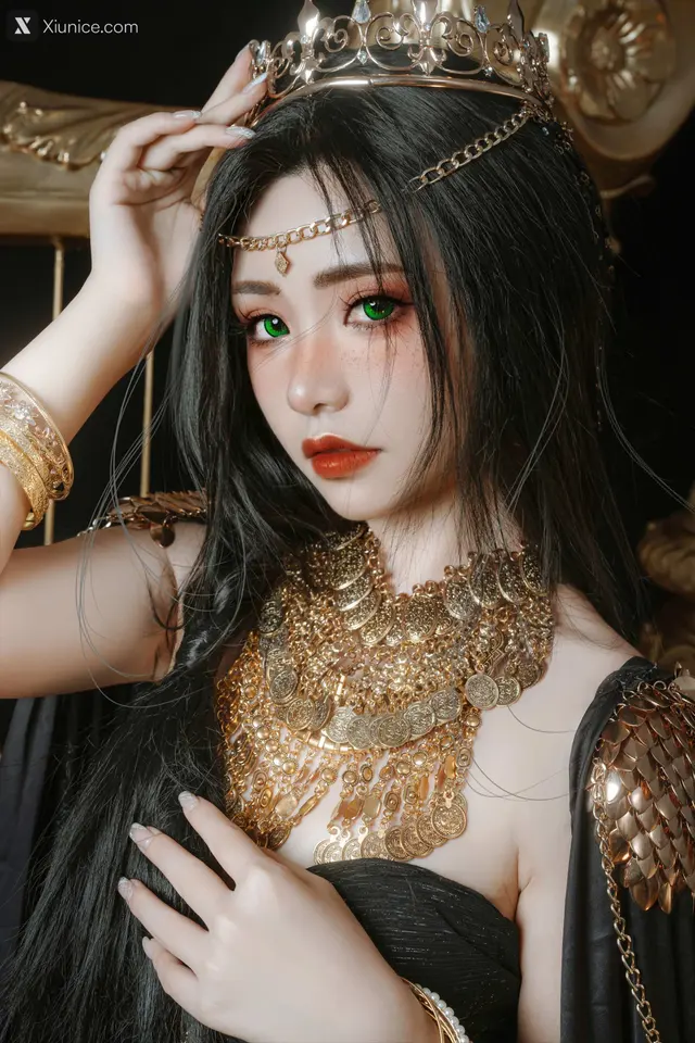 Coser@爆机少女喵小吉 (Nekokoyoshi) 风玲公主 (48 photos)