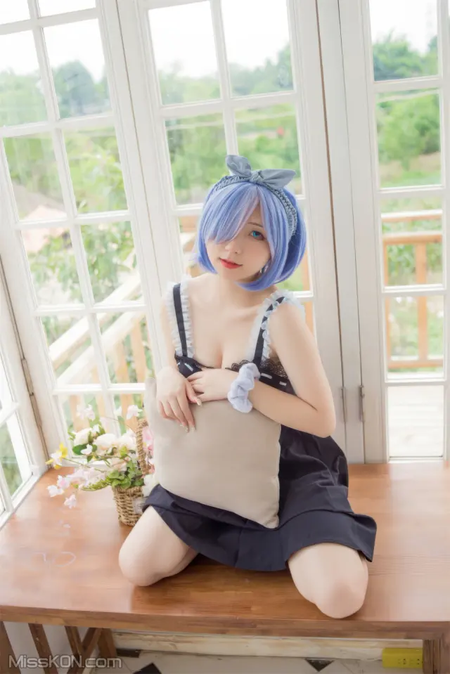 Coser@花铃: 蕾姆居家服 (30 photos)