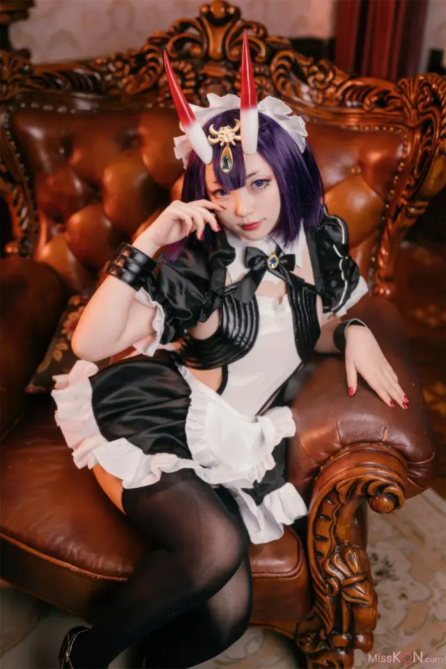 Coser@花铃: FGO 酒吞童子 女仆 (72 photos)