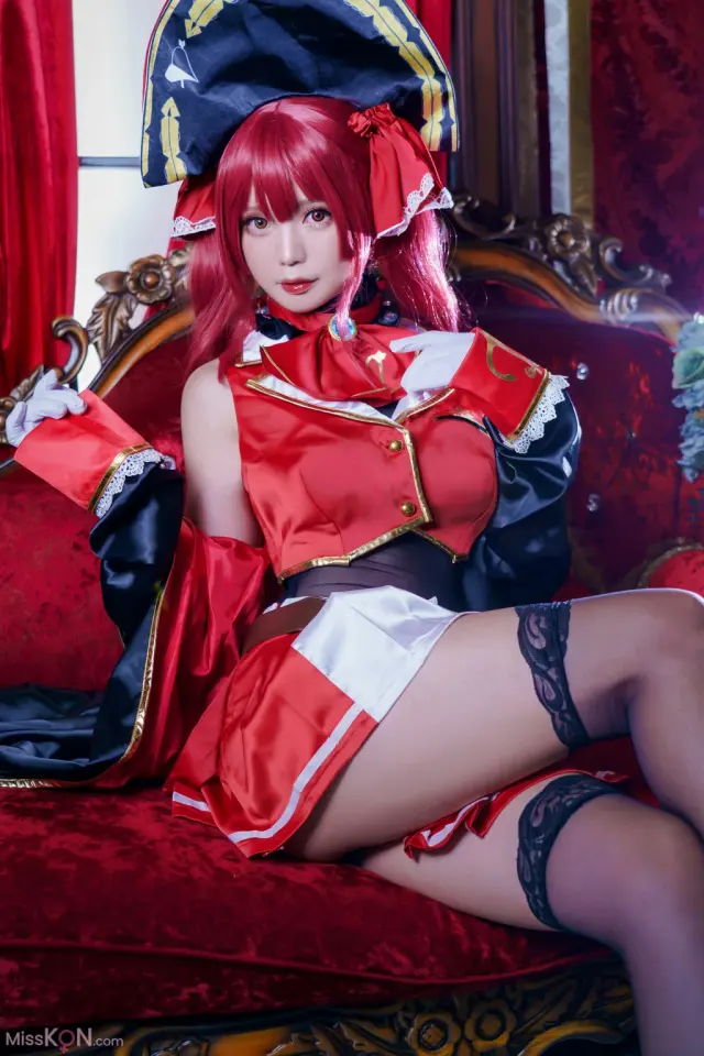 Coser@雪貓Yuki: Houshou Marine (38 photos)