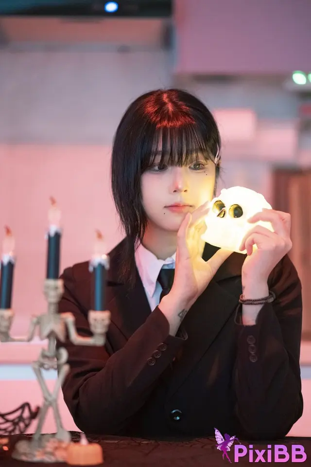 Jang Joo (장주): Halloween 장주 할로윈 기념 체인소 맨 ‘코베니’ 코스프레 (72 photos + 1 video)