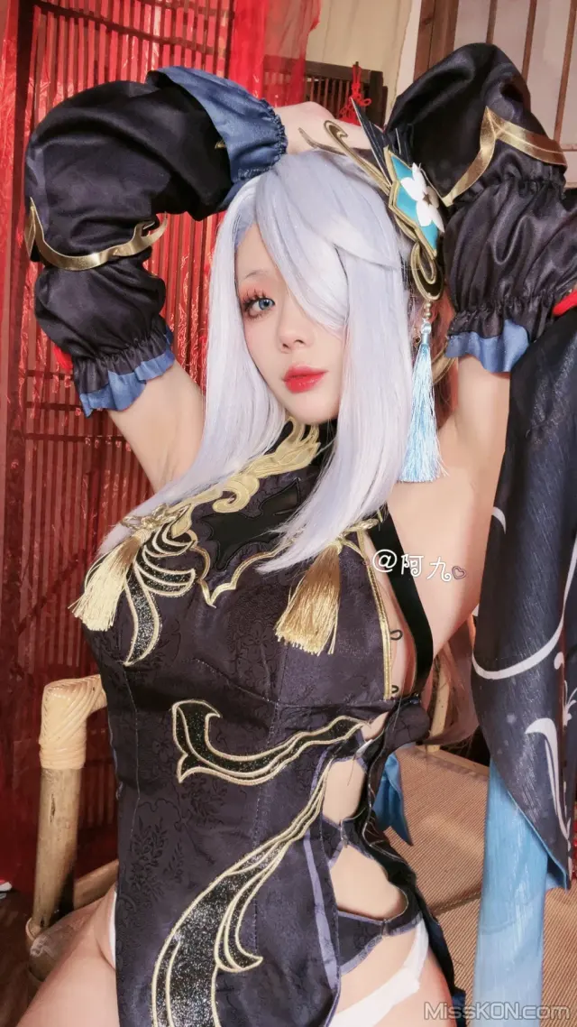 Coser@九言: 申鹤海灯节 (43 photos + 15 videos)