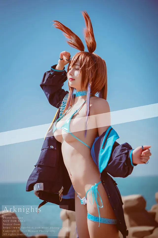 沖田凜花Rinka - Amiya, Bikini ver. (Arknights) [6P-1.19MB] (6 photos)