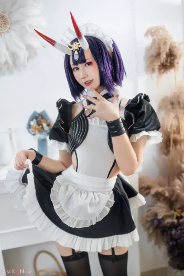Coser@羽生三未: FGO-酒吞童子女仆 (20 photos)
