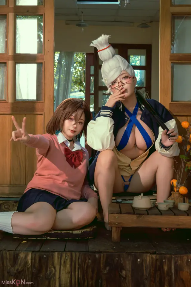 Coser@UmekoJ: Seiko Ayase – Dandadan (92 photos + 8 videos)