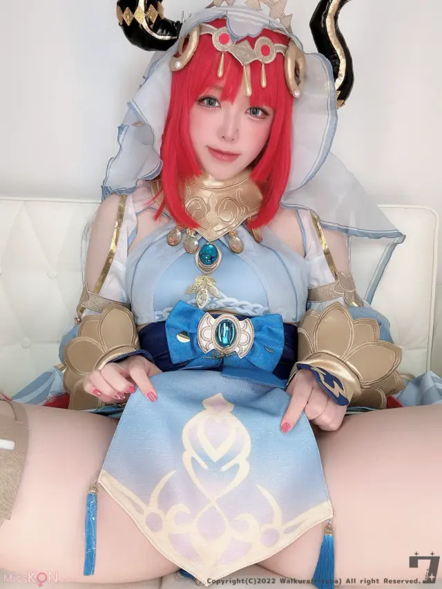 Coser@Rizuna: Nilou (Genshin Impact) (18 photos + 1 video)