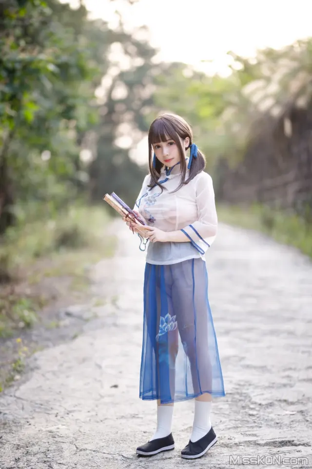 Coser@胡桃猫Kurumineko: 乡野小娇妻 (69 photos + 4 videos)
