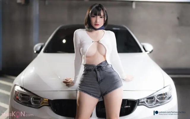 [Fantasy Factory] 小丁: 白色护胸 Boobs Guardian (22 photos)