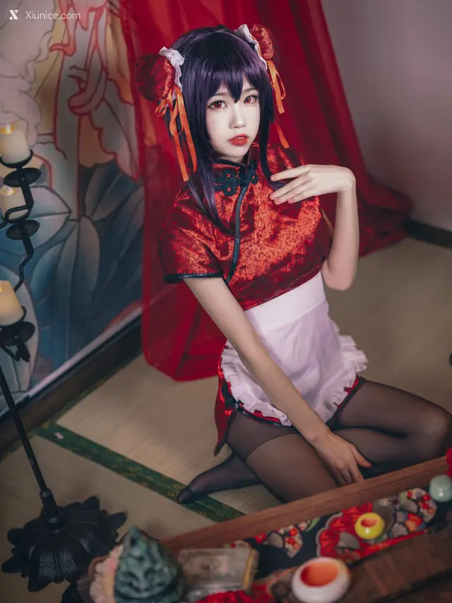 Coser@水淼Aqua Vol.029: 霞之丘诗羽 旗袍