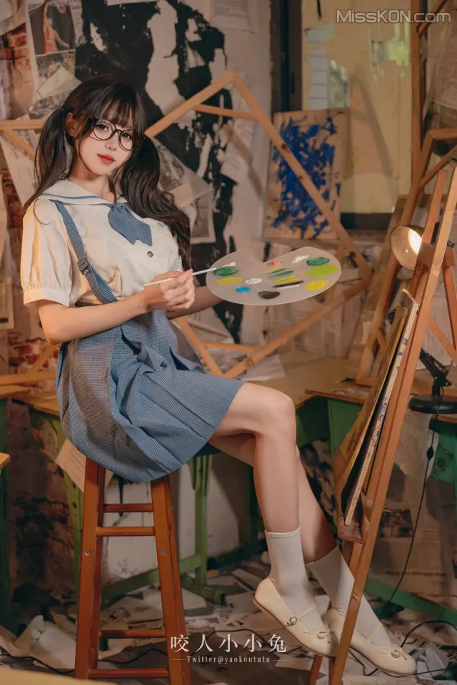Coser@黏黏团子兔: 未成名画作 (71 photos + 1 video)