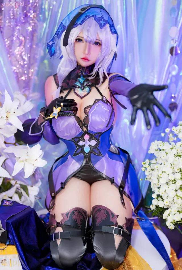 Coser@Potato Godzilla: Black Swan (Honkai Star Rail) (23 photos)