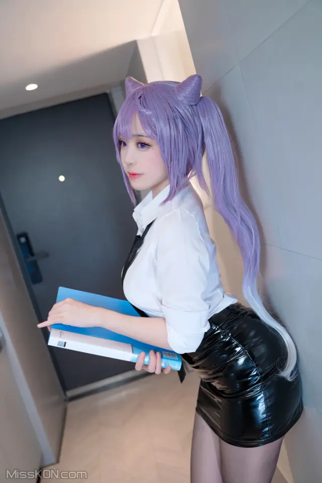 Coser@miko酱ww: 刻晴OL (36 photos)