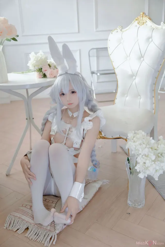 Coser@喜欢爱理吗: 碧蓝航线 恶毒 白兔 (37 photos)