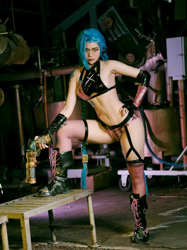 Coser@ZinieQ: Jinx Arcane (44 photos)