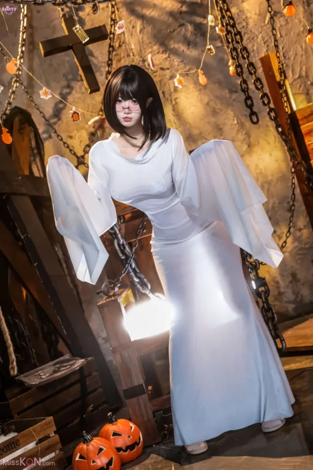 Coser@柒柒要乖哦: 幽灵娘 (87 photos + 2 videos)