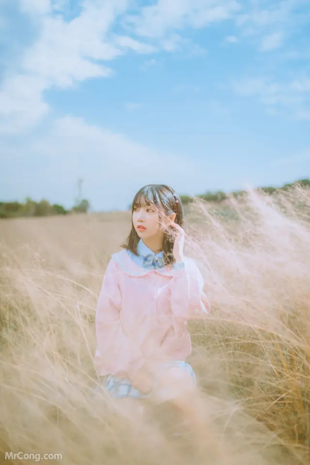 Coser@面饼仙儿 No.068: 粉黛草JK (19 photos)