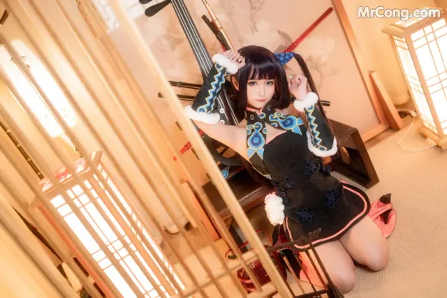 Coser@蠢沫沫 (chunmomo) Vol.084: 杨玉环二破 (40 photos)