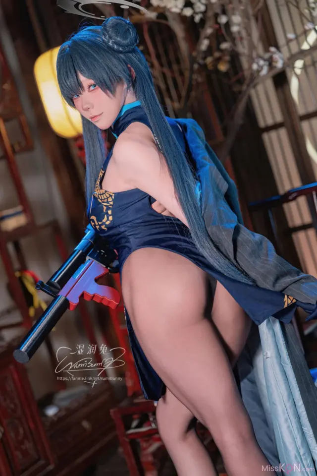 Coser@黏黏团子兔: 2026年04月作品碧蓝档案 龙华妃咲 (113 photos + 2 videos)