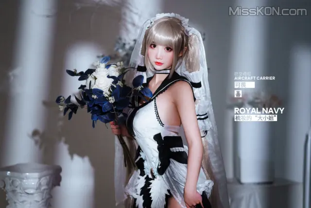 Coser@面饼仙儿 No.110: 可畏婚纱 (25 photos)