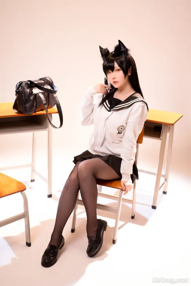 Coser@星之迟迟Hoshilily: 23年10月计划A 碧蓝航线-爱宕 (50 photos)