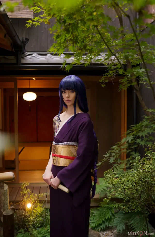 Coser@Vinnegal: Raiden Shogun Kimono (48 photos)
