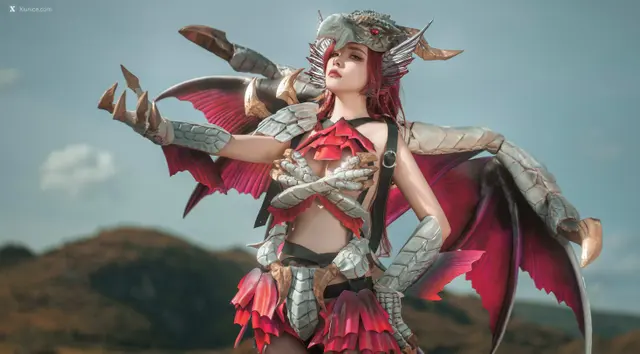 Coser@爆机少女喵小吉 (Nekokoyoshi) 怪物猎人 曙光 (64 photos)