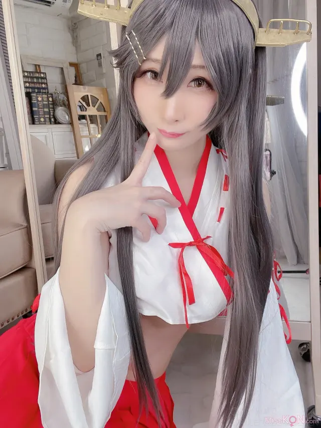 Coser@Atsuki (あつき): Haruna Selfies (137 photos)