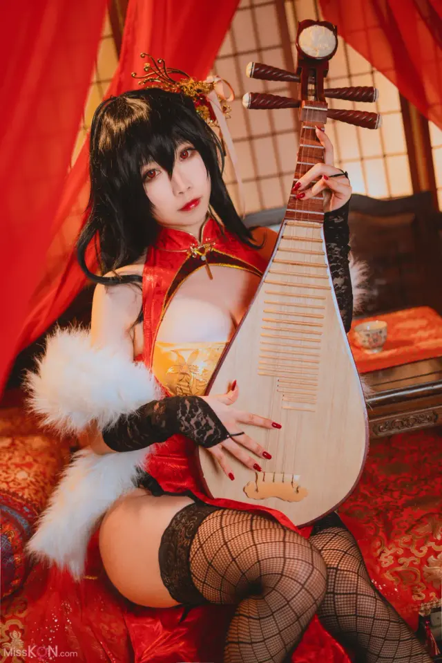 Coser@贞子蜜桃: 大凤旗袍 (10 photos)
