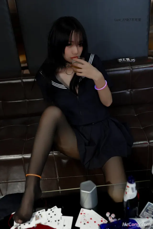 Coser@柒柒要乖哦: 反差JK少女 (182 photos)