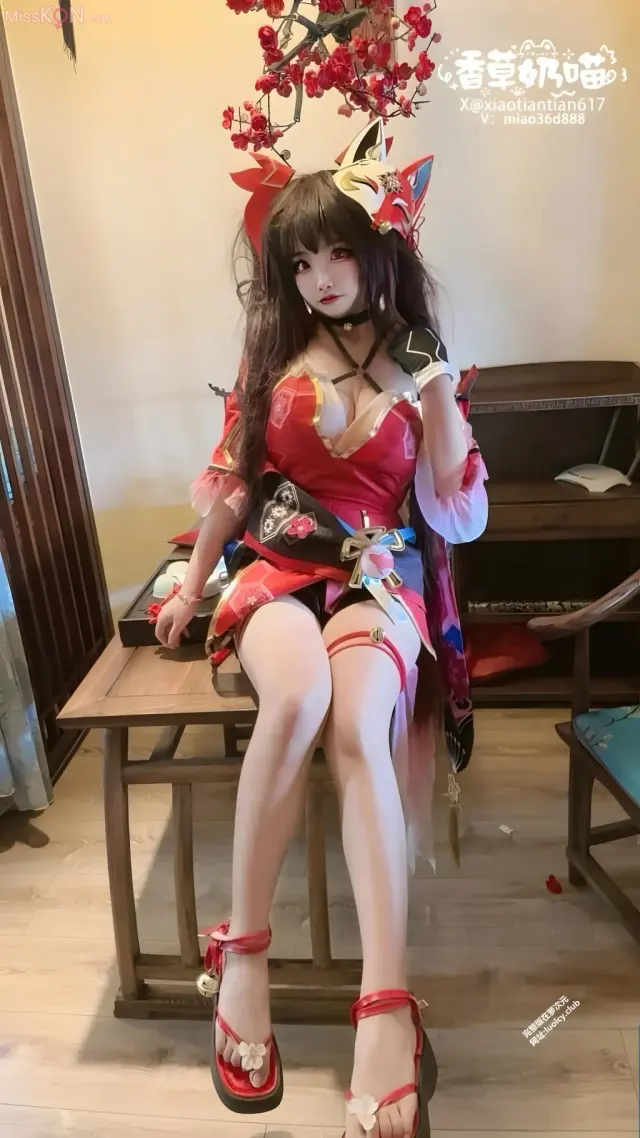 Coser@香草奶喵: 花火 (70 photos + 9 videos)