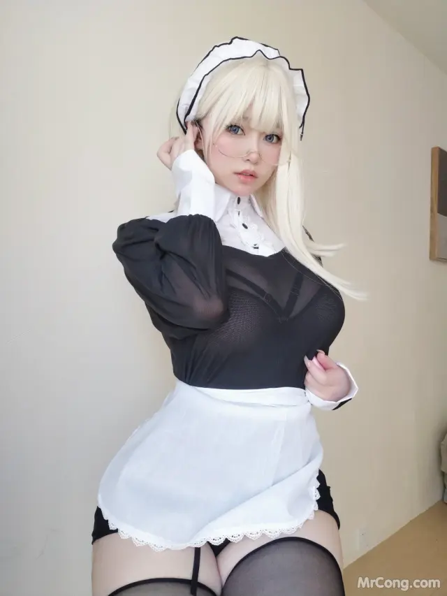 Coser@女主K: 主人的女仆 (69 photos)
