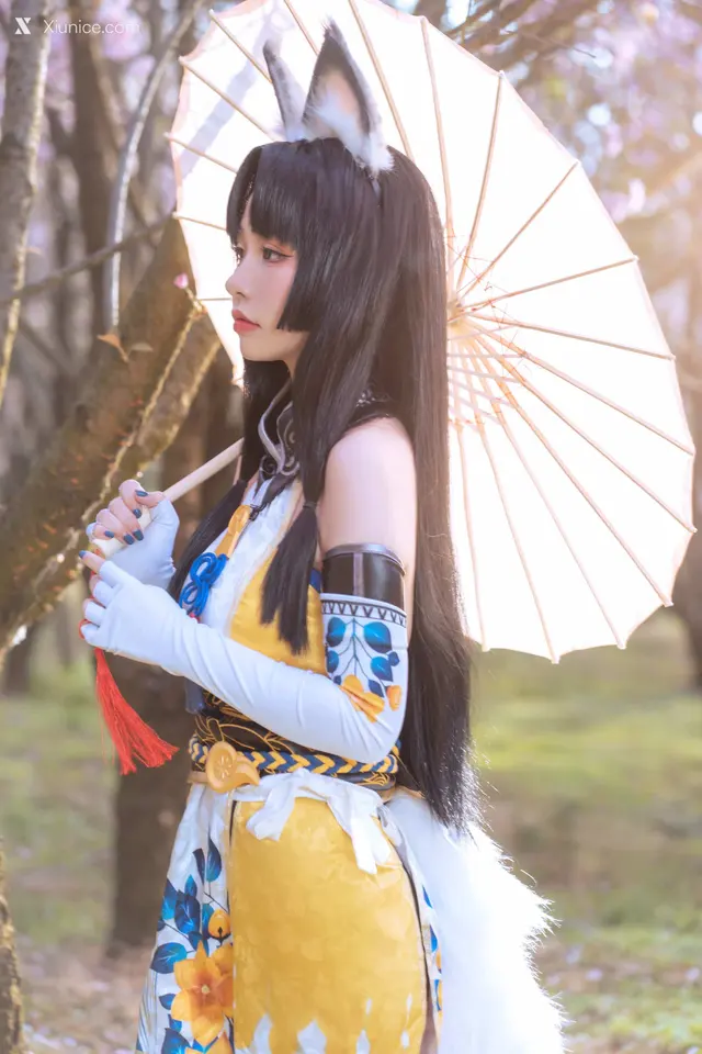 Coser@爆机少女喵小吉 (Nekokoyoshi) 永劫无间 胡桃 (50 photos)