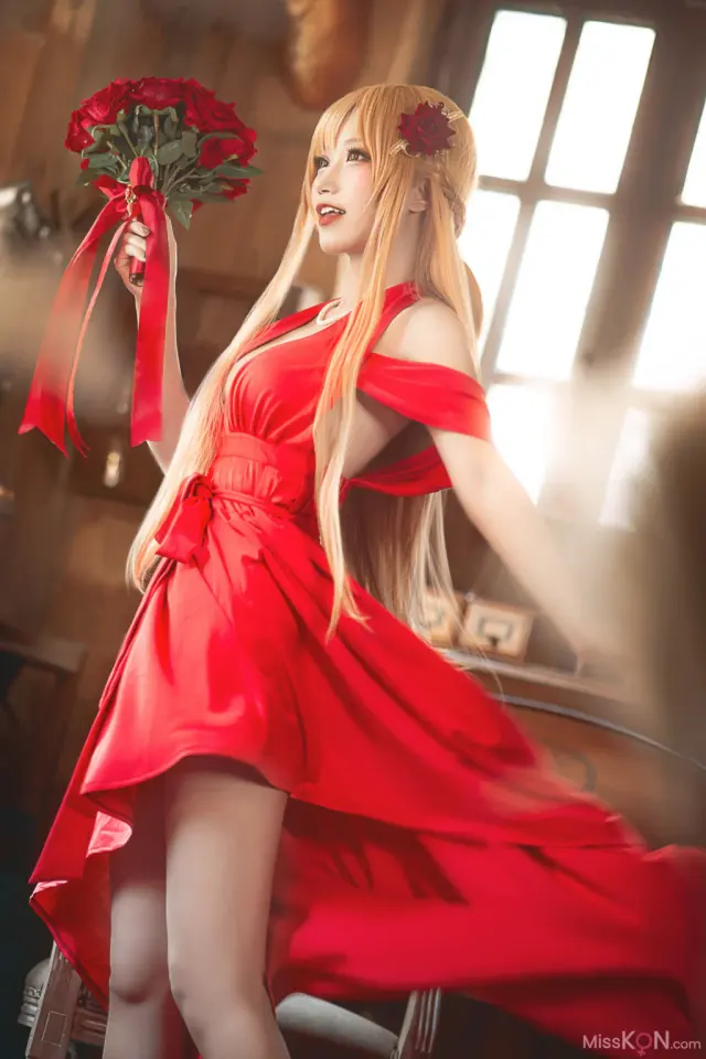Coser@切切Celia - 刀剑神域 亚丝娜礼服 (29P)