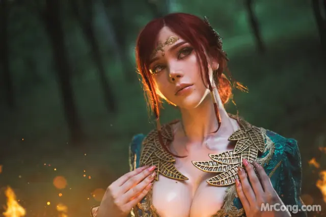 Coser@Sayathefox: Triss Witcher (10 photos)