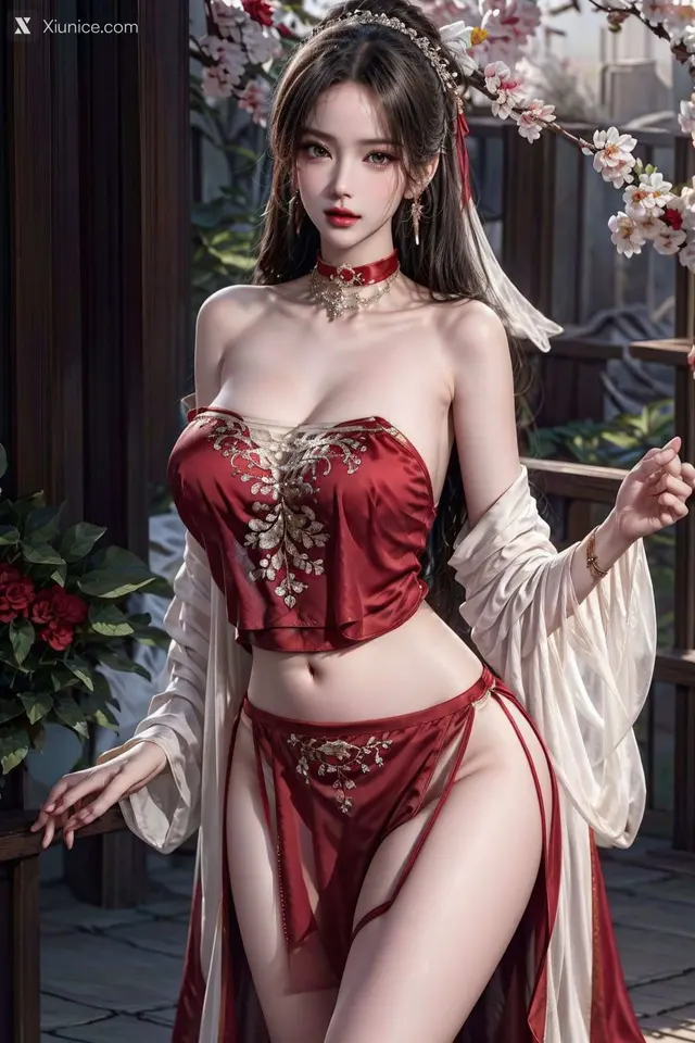 AI Girl – kaiysx作品 – Red DuDou (89 photos)