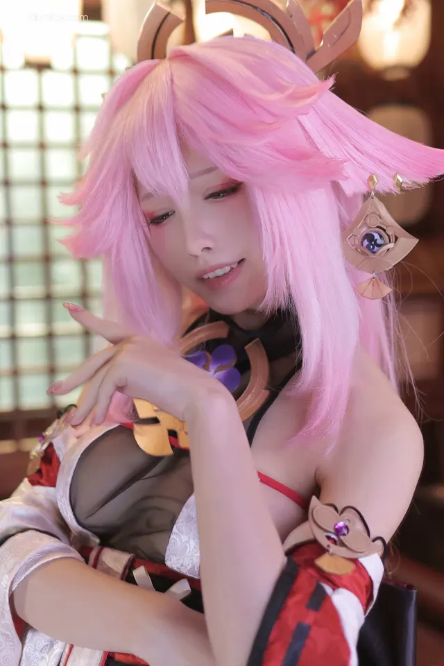 Coser@水淼Aqua Vol.134: 新八重神子 (94 photos)
