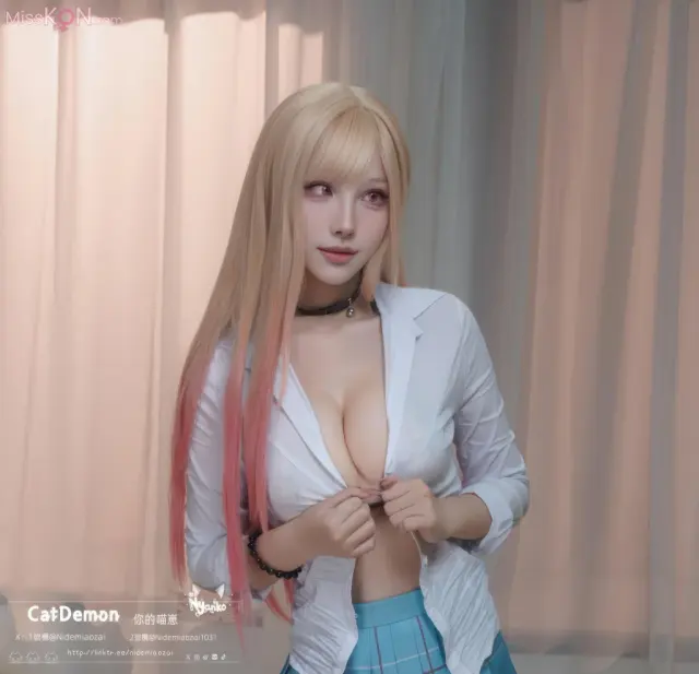 Coser@CatDemon喵崽 (你的喵崽): 喜多川海梦 (88 photos + 8 videos)