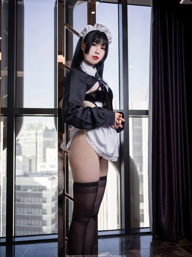 [BLUECAKE] Jamong (자몽): Maid J (+S.Ver) (101 photos)