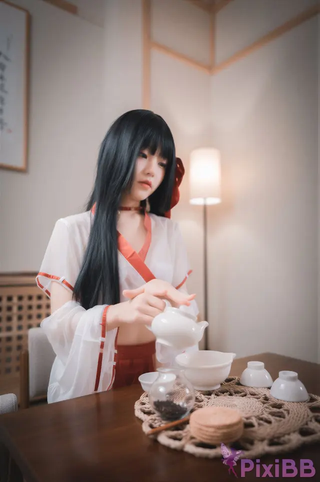 [AI Enhanced] DJAWA Photo: Jeong Jenny (정제니) – Miko In Ryokan (85 photos)
